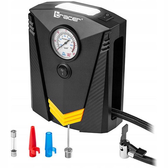 Насос для машини 12в, Автомобільний компресор для коліс, Компресор для машини, Насос від прикурювача | Зображення 7