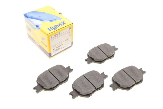 Колодки гальмівні передні Toyota Corolla 01-07 Matrix 02-04 Celica 99-05 22-0614-0