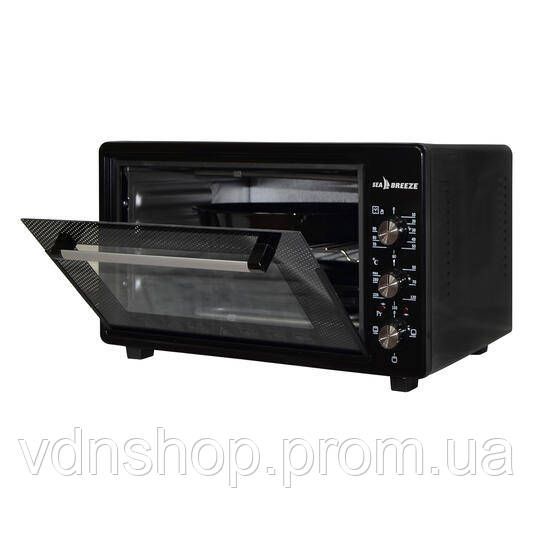 Электрическая печь настольная для кухни Sea Breeze SB-0704 45 л 1420 Вт, Энергоэффективная мультипечь WM-20 | Зображення 3