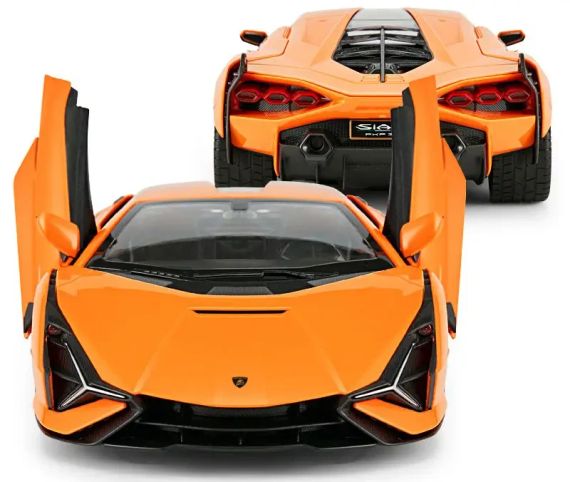 Машинка Rastar Lamborghini Sian (97760) на радіокеруванні. 1:14. Помаранчевий | Зображення 4