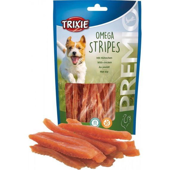 Ласощі для собак з куркою Trixie Premio Omega Stripes, 100 гр | Зображення 2