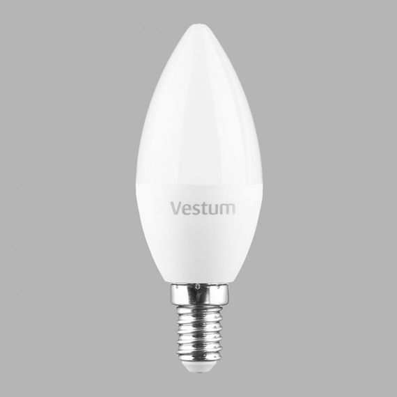 Світлодіодна лампа LED Vestum C-37 E14 1-VS-1303 6 Вт
