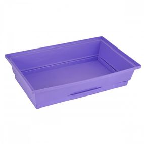 Піддон Природа для клітки гризунів великий фіолетовий 44х27 см