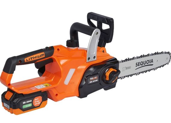Акумуляторна ланцюгова пилка Sequoia з АКБ та ЗП SBC2012BS-EV