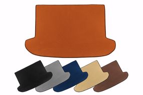 Килимок в багажник (SD, Помаранчевий) для Opel Omega B 1994-2003 рр