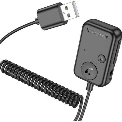 FM модулятор BOROFONE BC49, Black, Box | Зображення 3