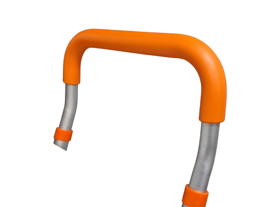 Стілець для душу та ванни зі спинкою і підлокітниками, телескопічний, алюмінієвий 5041RBOR | Зображення 5