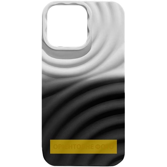 Чохол TPU ColorWave для Apple iPhone 16 (6.1") White / Black