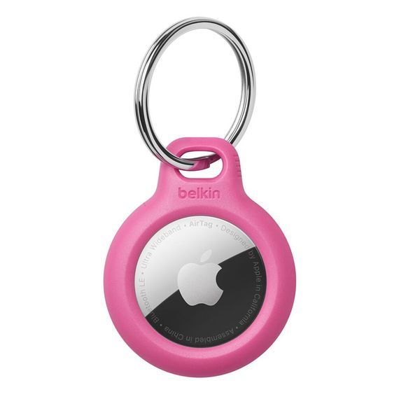 Держатель Belkin Secure Holder with Key Ring AirTag, pink (F8W973BTPNK) | Зображення 3