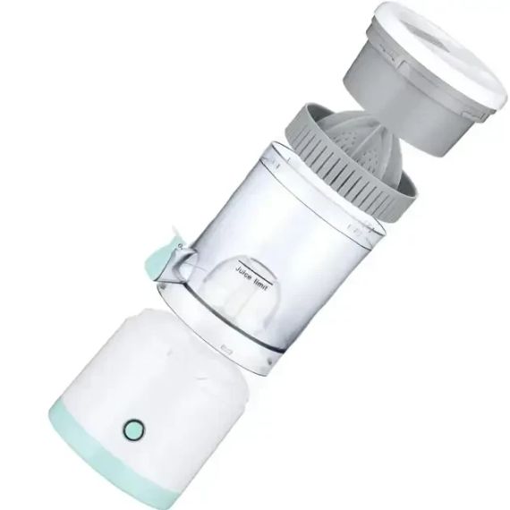 ОЧЕНКА! Акумуляторна соковичавниця Citrus Juicer від USB 0.4 л (Плохе паковання, немає носика 3424) | Зображення 5