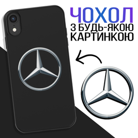 Чохол з фото , логотипом на замовлення для IPhone 15 Pro (ЧОРНИЙ)