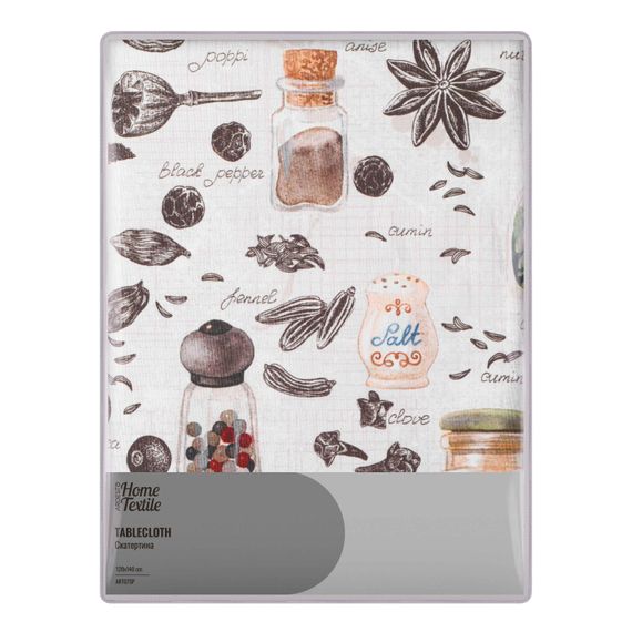 Скатертина ARDESTO Spice 120х140см, 90% поліестер, 10% бавовна (ART07SP)