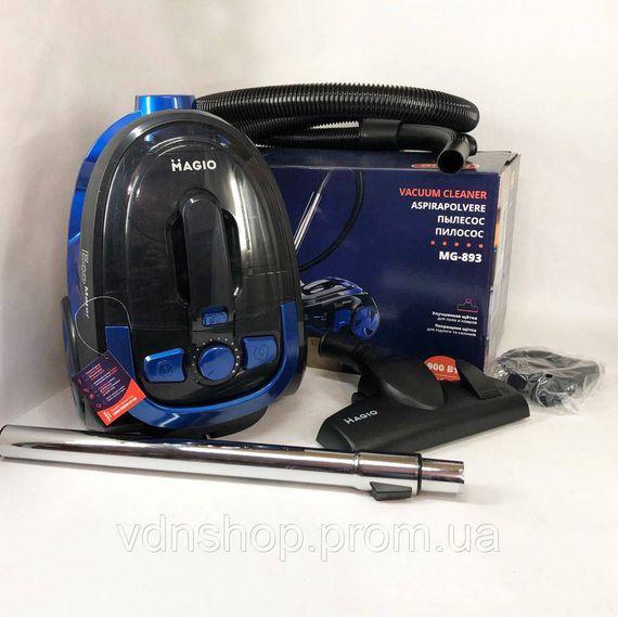 Пилосос циклонного типу з нера фільтром Magio MG-892 900 Вт, Пилосос для домашнього використання CP-15 | Зображення 3