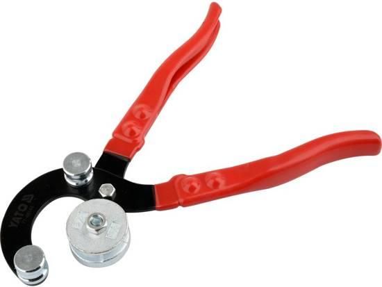 Згинач металевих прутів YATO Польша : Ø4.75-10 мм, під кут ≤ 90°, l= 255 мм YT-08144