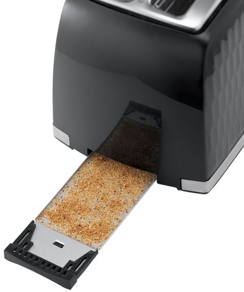 Тостер Russell Hobbs 26061-56 Honeycomb Black, 850 Вт, 2 слота, 6 настр. степени поджарки, черный (26061-56) | Зображення 9