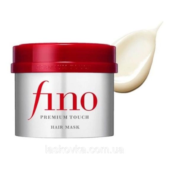 Відновлювальна живильна маска для волосся з маточним молочком Fino Premium Touch Hair Mask 230g | Зображення 2