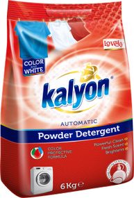 Порошок для прання кольорових та білих речей Kalyon Lovely 8680731426519 6 кг
