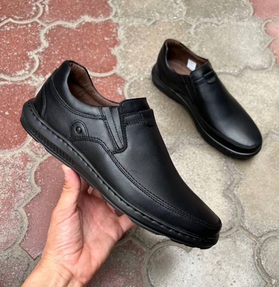 Польские мужские кожаные мокасины 41 размер