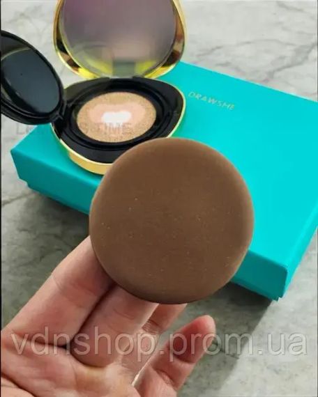 Кушон для обличчя, зволожуюча тональна основа / Крем-кушон для догляду за шкірою Drawshe Blue Diamond | Зображення 4