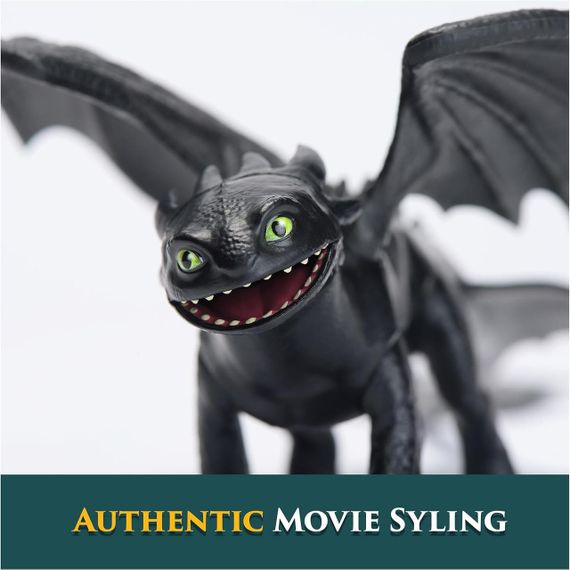 Ігрова фігурка Dreamworks Dragons Як приборкати дракона Дракон Беззубик | Зображення 5