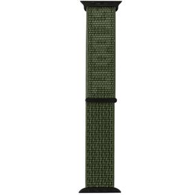 Ремешок Nylon для Apple watch 42mm/44mm/45mm/49mm Зелений/Pine green Зелений/Sequoia
