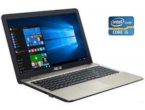 Ноутбук Б-класс Asus R541U / 15.6" (1920x1080) TN / Intel Core i5-7200U (2 (4) ядра по 2.5 - 3.1 GHz) / 4 GB DDR4 / 128 GB SSD / Intel HD Graphics 620 / WebCam / Win 10 Home б/у