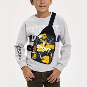 Сумка через плече дитяча Sport 29х17 см сумка слінг для хлопчика (01994)