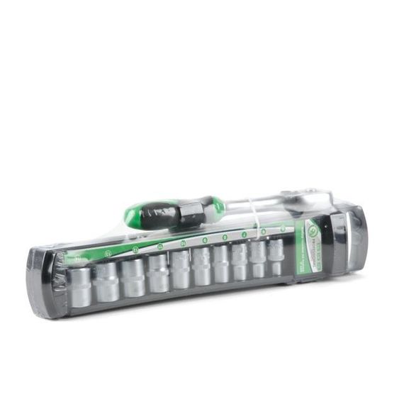 Набір головок 10 шт. 1/2" INTERTOOL ET-60081 | Зображення 1