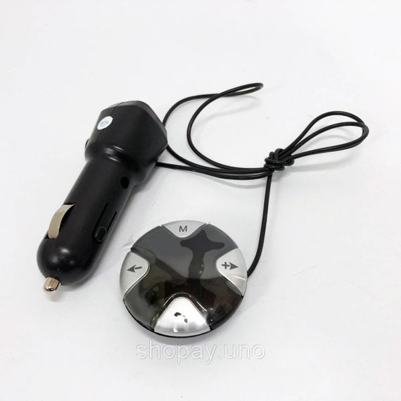 Трансмиттер модулятор MP3 UKC CM-S25 с магнитным держателем, Автомобильный трансмиттер bluetooth | Зображення 5