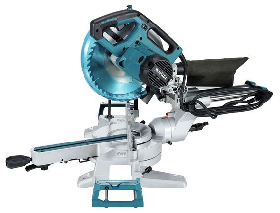 Пила торцювальна з протяжкою мережева Makita LS1110F (260 мм, 91 мм, 1450 Вт, 16.4 кг) | Зображення 3