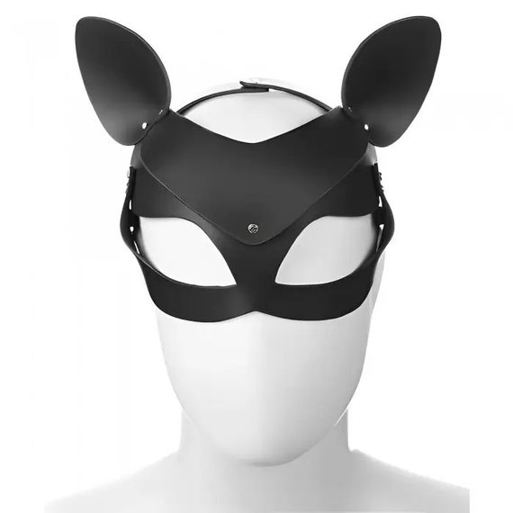 Маска кішечка Shiny cat Mask with studs | Зображення 3
