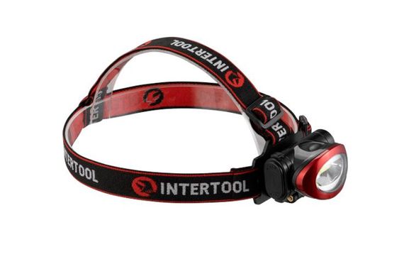 Фонарь налобный Intertool - 3Вт x 150Лм x 3AAA 3 (LB-0304) | Зображення 2