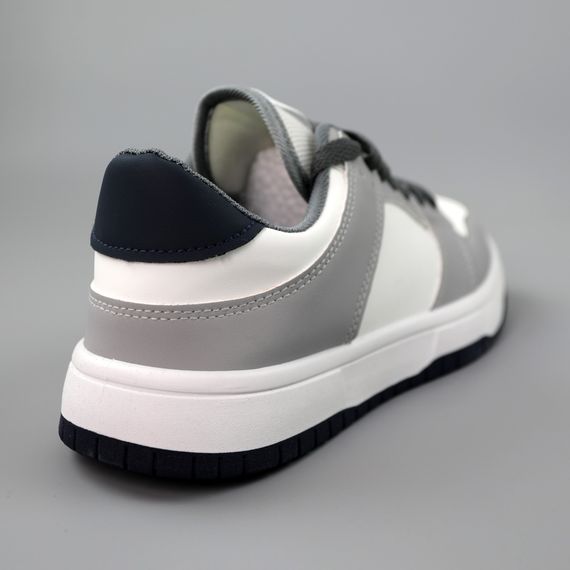 Кеди чоловічі 589593 Білі сірі 40 41 42 43 44 45 | Зображення 5