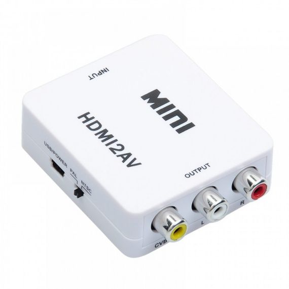 Конвертер HDMI to AV (RCA) Donli av 001 видео и звук (4273) | Зображення 2