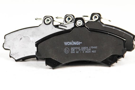 Колодки передні гальмівні Mitsubishi Colt/Volvo S40/V40 1.1-2.0 i/TD 95- (TRW), WOKING (P490302) | Зображення 2