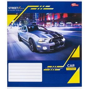 Тетрадь ученическая А5/48 лин. Street Race 3476M Мрії збуваються Вид 1