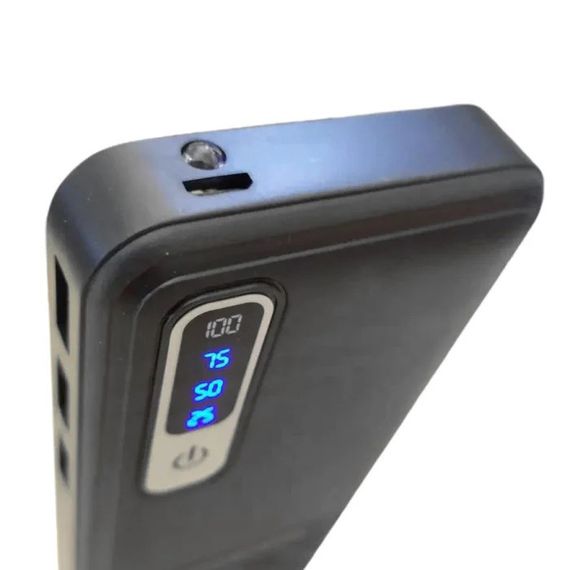 Портативное Зарядное Устройство Павербанк 20000 mAh 3хUSB Power Bank Smart Tech. TC-741 Цвет: черный | Зображення 3