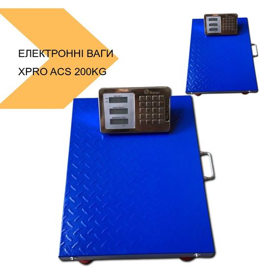 Ваги електронні з WiFi XPRO ACS 200KG 35*45 (42884-ACS 200_1940) | Зображення 2