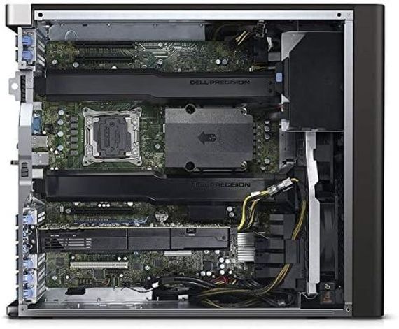 Робоча станція Dell Precision T7610 Tower / Intel Xeon E5-2670 v2 (10 (20) ядер по 2.5 - 3.3 GHz) / 32 GB DDR3 / 256 GB SSD / AMD FirePro W5100, 4 GB GDDR5, 128-bit б/в | Зображення 4