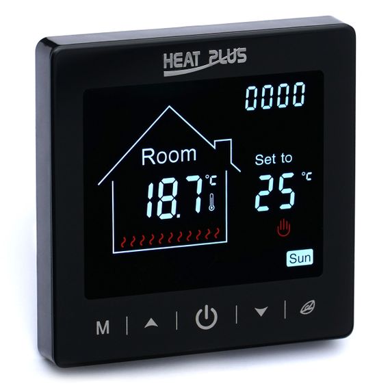 Терморегулятор сенсорний M2-1.716 Black WIFI