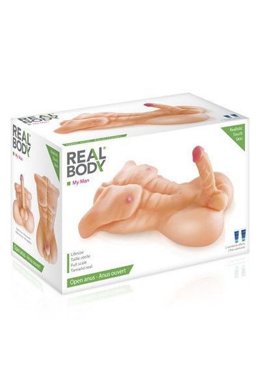 Торс чоловіка Real Body — My Man, пеніс та анус | Зображення 2