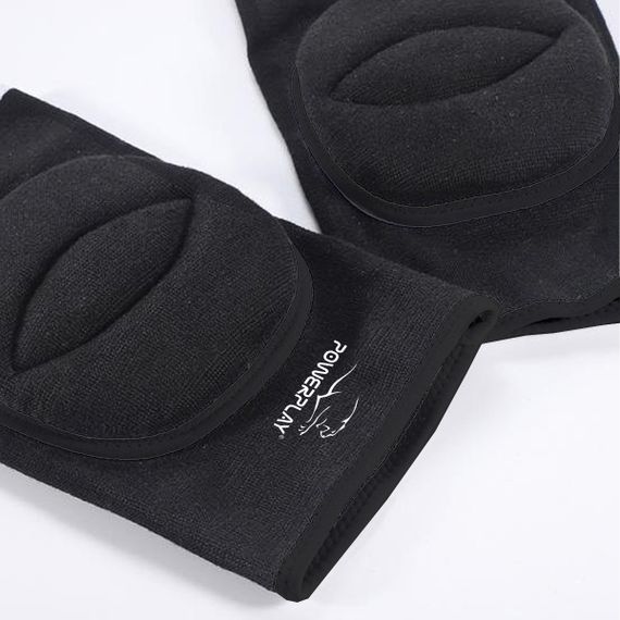 Наколінники PowerPlay PP-8000 Elastic Knee Support (пара) чорні M | Зображення 3