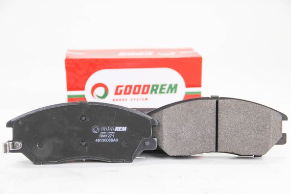 Колодки передні гальмівні Rexton/Korando/Actyon/Kyron/H100/Santa Fe/Rexton 97-, GOODREM (RM1271) | Зображення 1