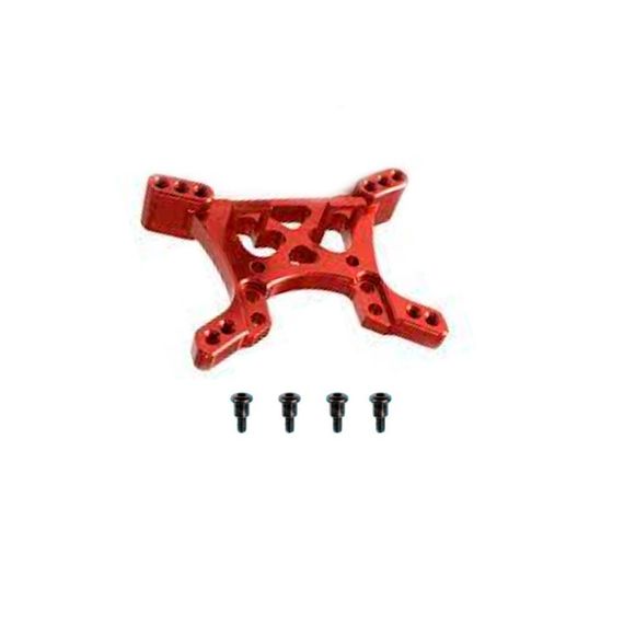 Тримач амортизаторів металевий оновлений Remo Hobby A2564 для моделей 1/16 Red (метелик)