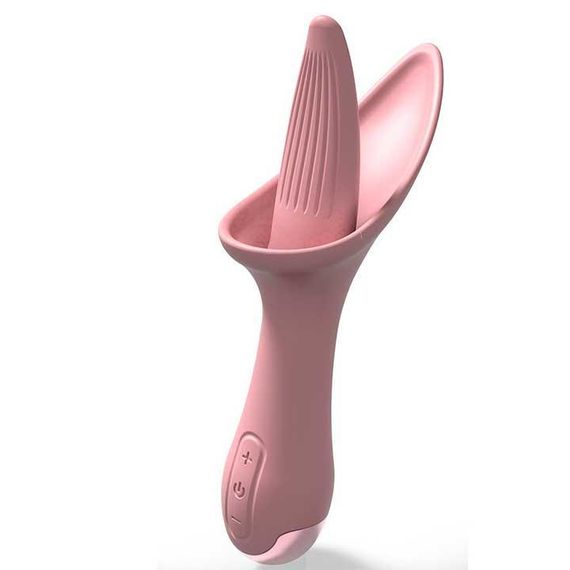 Вібратор лізун Flower Tongue USB