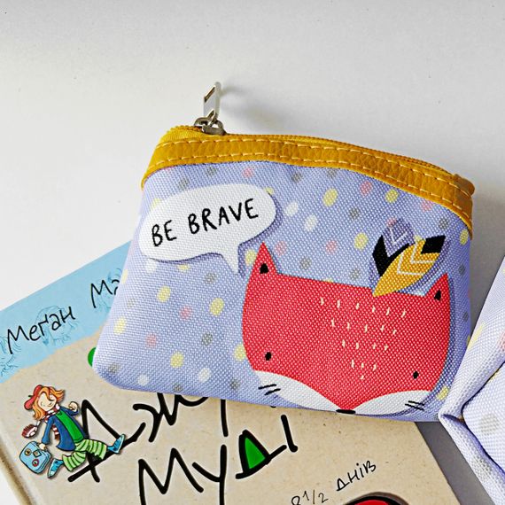 Гаманець дитячий KID Be brave лисичка (EDKSH_20M011_ZHL)