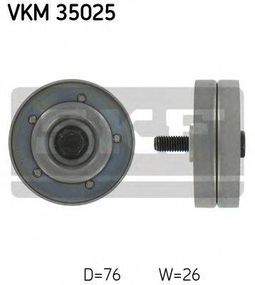 Ведучий ролик, поліклінового ременя (Вир-во SKF) SKF VKM35025 на VAUXHALL ZAFIRA Mk II (B) (M75)