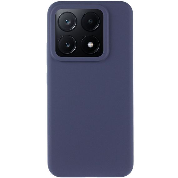 Чохол Silicone Cover Lakshmi (AAA) для Xiaomi Poco X6 / Note 13 Pro 5G Темно-синій / Midnight blue | Зображення 1
