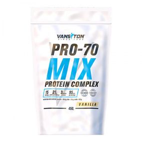 Протеин Vansiton Mega Protein Pro-70 450 г Ваниль