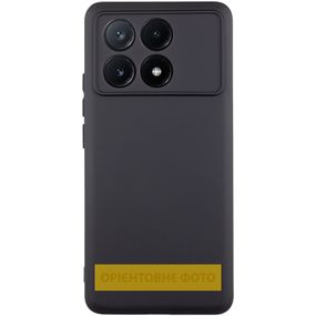 Чохол TPU GETMAN Liquid Silk Full Camera для Xiaomi Poco X8 Pro Чорний / Black